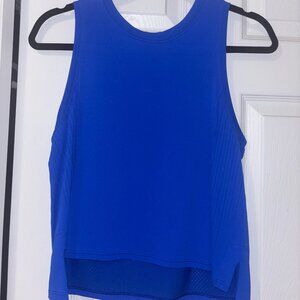 lululemon athletica Blue Tank Top